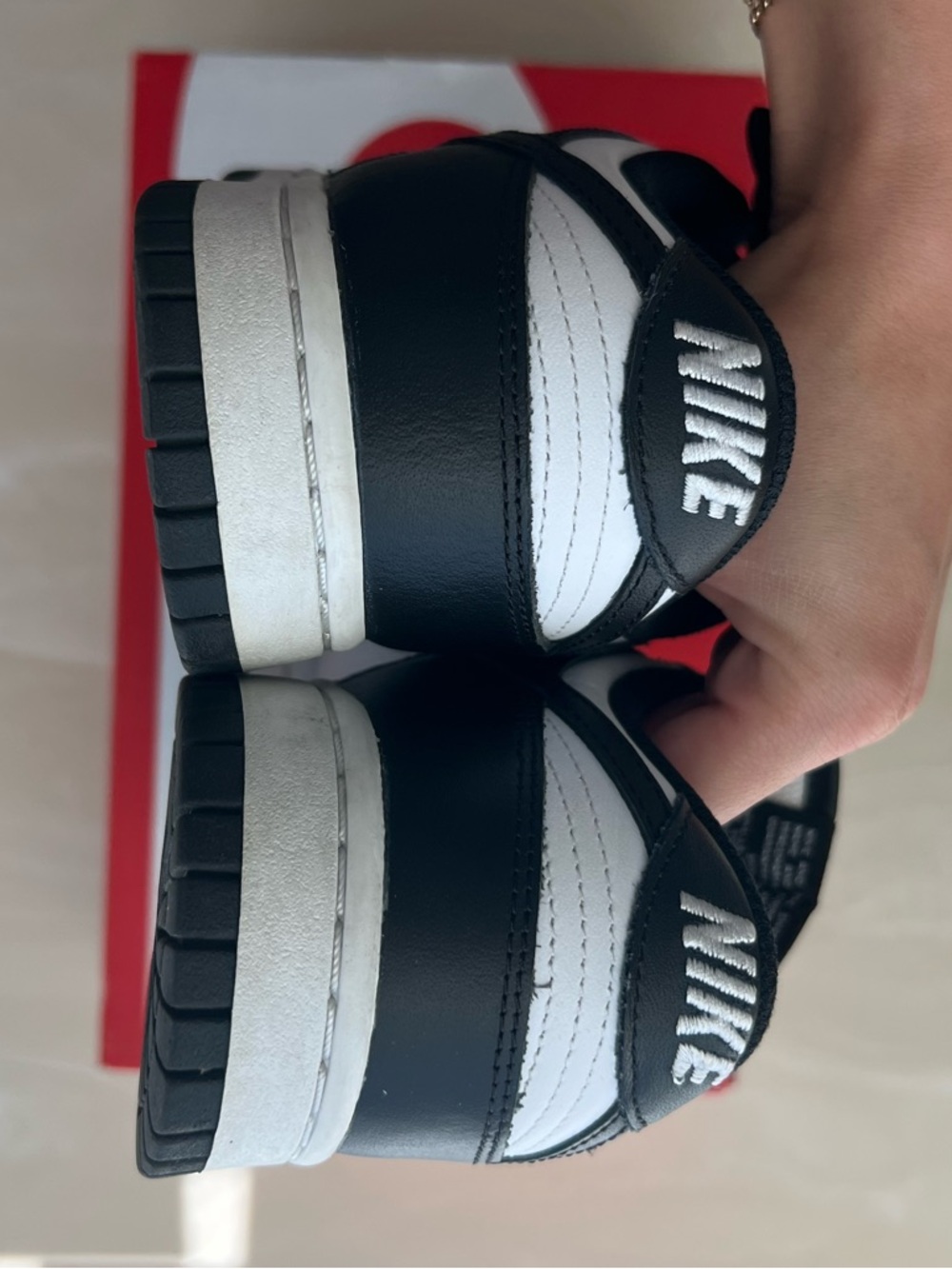 Nike Black & White Panda Dunks - Picture 2 of 6